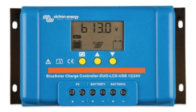 BlueSolar Contrôleur de charge PWM-LCD&USB 12/24V & 48V Victron - solairesenegal